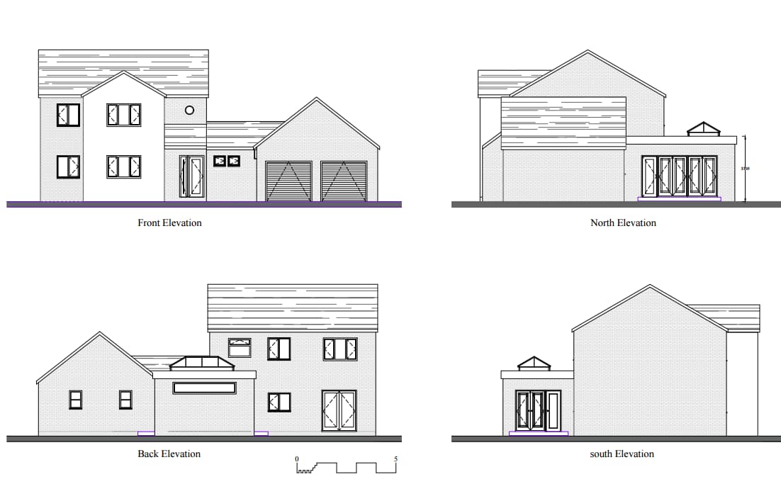 Rear and garage extension